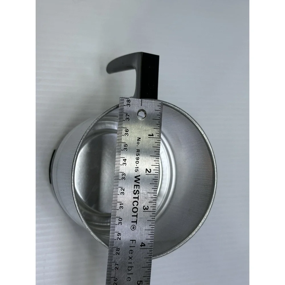 Vintage 4 Cup Electric Hot Pot Original Packaging Bright Polished‎ Aluminum AIM
